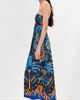 Stella Jean Stella Jean Slim Printed Dress Black Palm And Nature - 4
