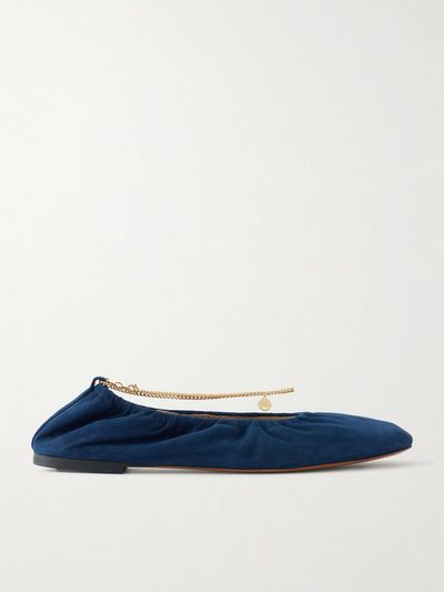 STELLA MCCARTNEY Ballerina Alter suede flats