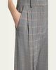 Stella McCartney Check Tapered Barrel-Leg Crop Trousers - 5