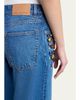 Stella McCartney Crystal Embellished Straight-Leg Jeans - 5