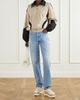 STELLA MCCARTNEY Elyse wood-trimmed vegetarian material platform brogues - 2
