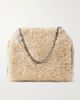 STELLA MCCARTNEY Falabella chain-detailed plush tote - 1
