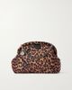 STELLA MCCARTNEY Falabella leopard-print velvet clutch - 1