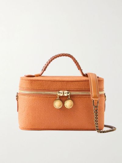 STELLA MCCARTNEY Falabella Vanity metallic vegetarian material shoulder bag