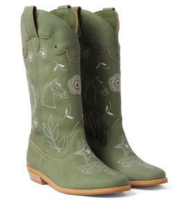 Stella McCartney Kids Stella McCartney Kids Embroidered cowboy boots