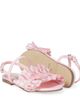 Stella McCartney Kids Stella McCartney Kids Floral ruffled satin sandals - 5