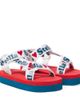 Stella McCartney Kids Stella McCartney Kids Logo printed sandals - 1