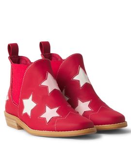 Stella McCartney Kids Stella McCartney Kids Patch-appliqué boots