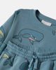 Stella McCartney Kids Stella McCartney Kids Printed cotton sweatshirt and shorts set - 4