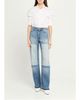 Stella McCartney Mid-Rise Patchwork Straight-Leg Jeans - 2