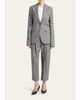 Stella McCartney Slim Checked Single-Breasted Blazer Jacket - 2