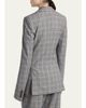 Stella McCartney Slim Checked Single-Breasted Blazer Jacket - 3
