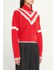 Stella McCartney Sporty 80s Striped Wool Zip Jacket - 4