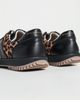 Stella McCartney Stella McCartney Alter Mat & Leopard Printed Velvet Sneakers Black/Leopard - 4