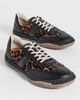 Stella McCartney Stella McCartney Alter Mat & Leopard Printed Velvet Sneakers Black/Leopard - 5