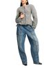 Stella Mccartney Stella McCartney Barrel Leg Zip Jeans in Mid Blue Vintage - 3