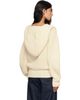 Stella McCartney Stella McCartney Beige Chunky Ribbed Hooded Cardigan - 3