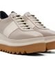 Stella McCartney Stella McCartney Beige Sneakelyse Grainy Eco Alter Mat Sneakers - 4
