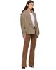 Stella McCartney Stella McCartney Beige Vegan Suede Plush-Trimmed Jacket - 4