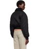 Stella McCartney Stella McCartney Black Collared Bomber Jacket - 3