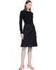 Stella McCartney Stella McCartney Black Crewneck Ribbed Long-Sleeve Bodysuit - 5