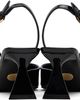 Stella McCartney Stella McCartney Black Elsa Patent Slingback Heels - 2
