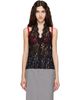 Stella McCartney Stella McCartney Black Halterneck Lace Top - 1