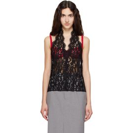 Stella McCartney Stella McCartney Black Halterneck Lace Top