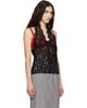 Stella McCartney Stella McCartney Black Halterneck Lace Top - 2