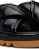 Stella McCartney Stella McCartney Black Sneak-Elyse Twisted Sandals - 4