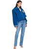 Stella McCartney Stella McCartney Blue Corduroy Panel Slim-Leg Jeans - 4