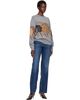 Stella McCartney Stella McCartney Blue Crest-Embroidered Straight Jeans - 4