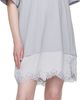 Stella McCartney Stella McCartney Blue Lace-Insert Graphic T-shirt Minidress - 4