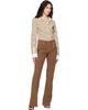 Stella McCartney Stella McCartney Brown Corduroy Kick Flared Trousers - 4