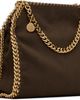 Stella McCartney Stella McCartney Brown Falabella Mini Suede Bag - 2