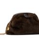 Stella McCartney Stella McCartney Brown Falabella Plush Soft Clutch - 2