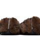 Stella McCartney Stella McCartney Brown Mink Ankle Chain Ballerina Flats - 2