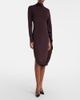 Stella McCartney Stella McCartney Caped crêpe jersey minidress - 2