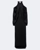 Stella McCartney Stella McCartney Caped satin halterneck gown - 1