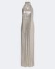 Stella McCartney Stella McCartney Chainmail halterneck gown - 1