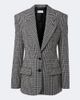 Stella McCartney Stella McCartney Checked wool blazer - 1