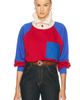 Stella McCartney Stella McCartney Colour Block High Neck Sweatshirt - 1