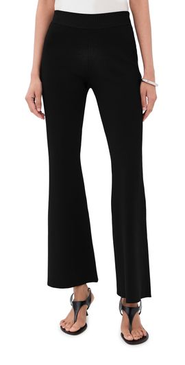Stella McCartney Stella McCartney Compact Knit Iconic Trousers Black