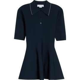 Stella McCartney Stella McCartney Compact Knit Peplum Polo