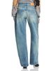 Stella Mccartney Stella McCartney Corduroy Mixed Curved Jeans in Mix Denim and Corduroy - 3