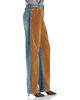 Stella Mccartney Stella McCartney Corduroy Mixed Curved Jeans in Mix Denim and Corduroy - 4