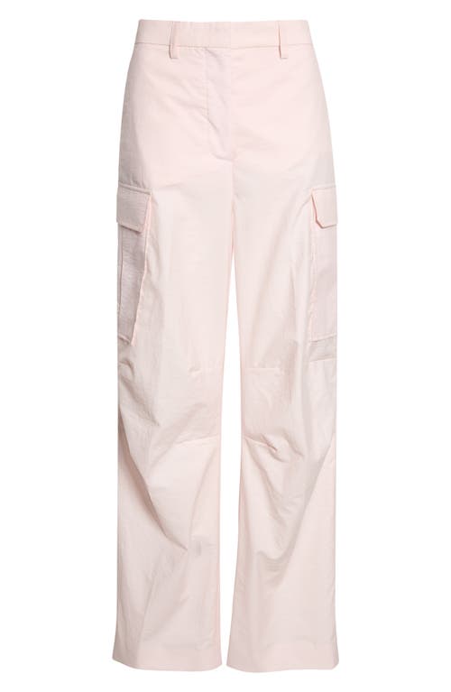 Stella McCartney Stella McCartney Cotton & Nylon Wide Leg Cargo Pants