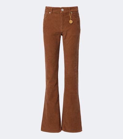Stella McCartney Stella McCartney Cotton corduroy flared pants
