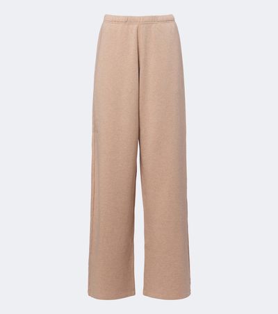 Stella McCartney Stella McCartney Cotton jersey wide-leg pants