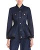 Stella Mccartney Stella McCartney Cotton Peplum Denim Jacket - 1